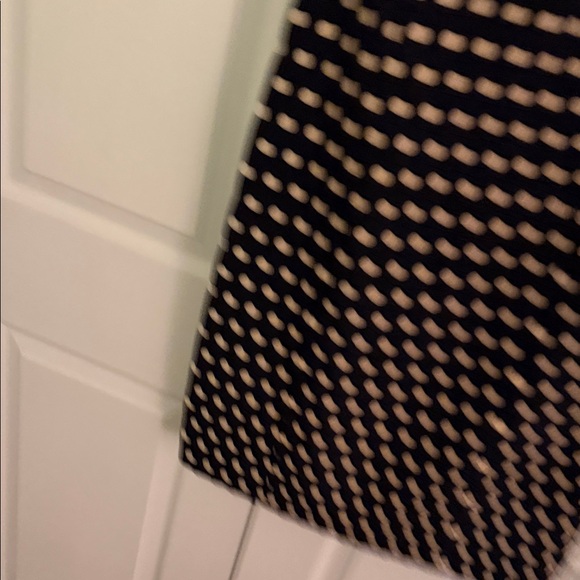 Ann Taylor Black and Cream Polka Dot Midi Dress - Picture 4 of 6